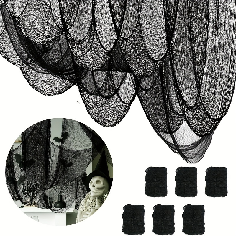 

6pcs Halloween - Haunted House & Party Decor, Ideal Outdoor Doorway Accent
