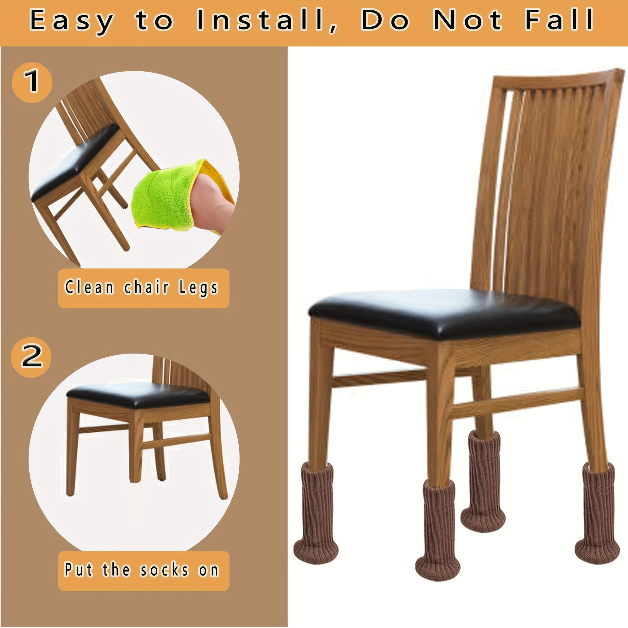 Felt Pads Things To Stop Chairs Scratching Wooden Floors HASTHIP