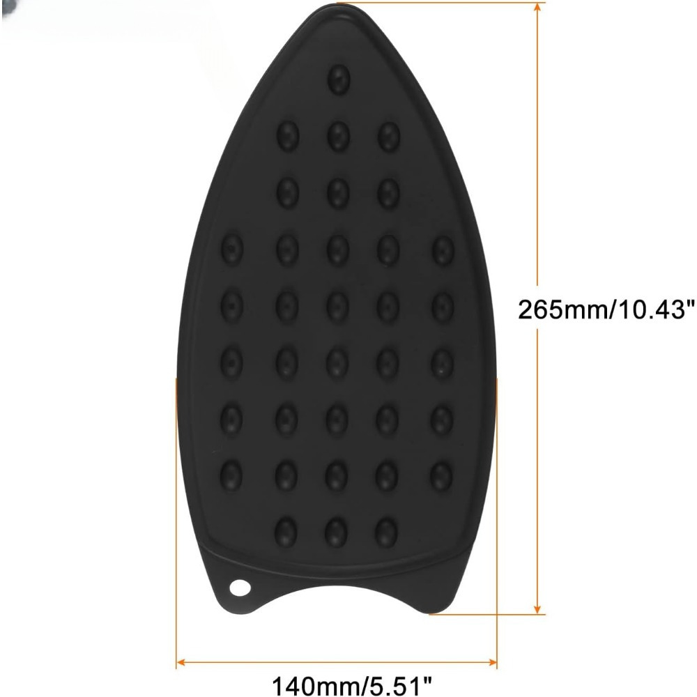 1pc Silicone Iron Rest Mat - Hot & Steam Resistant Pad for Safe Ironing, Compact Design with Heat-Resistant Surface, Perfect for Tables & Countertops