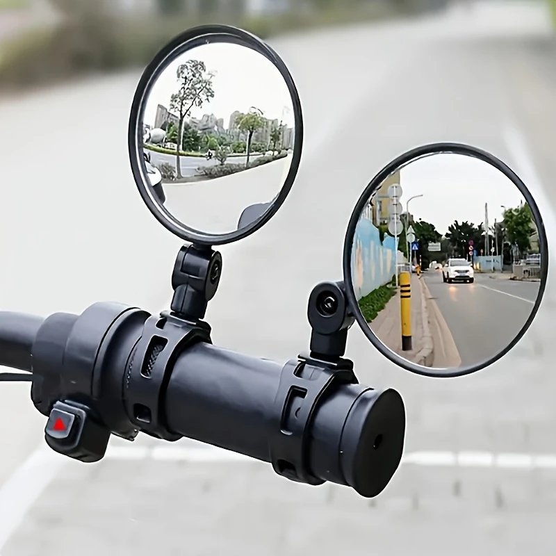 Adjustable Bike Mirror – Acrylic Lens for Safe Riding