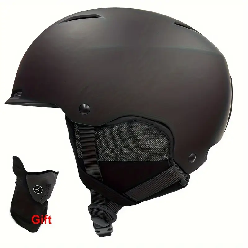 Universal Ski Helmet *-Molded PC Material, Breathable Vents with Adjustable Head Size, Chin Pad, Goggle Lock, Removable Ear Pad for Adult Men and Women Safety in Snowboarding Universal Ski Helmet *-Molded PC Material, Breathable Vents with Adjustable Head Size, Chin Pad, Goggle Lock, Removable Ear Pad for Adult Men and Women Safety in Snowboarding