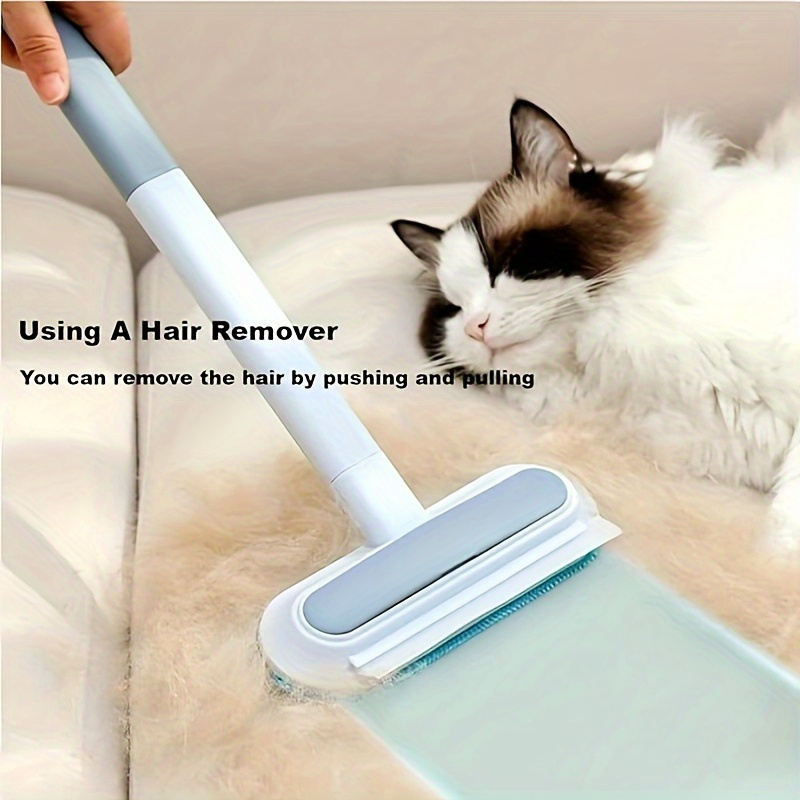 in pet hair remover brush manual dual sided furniture Temu