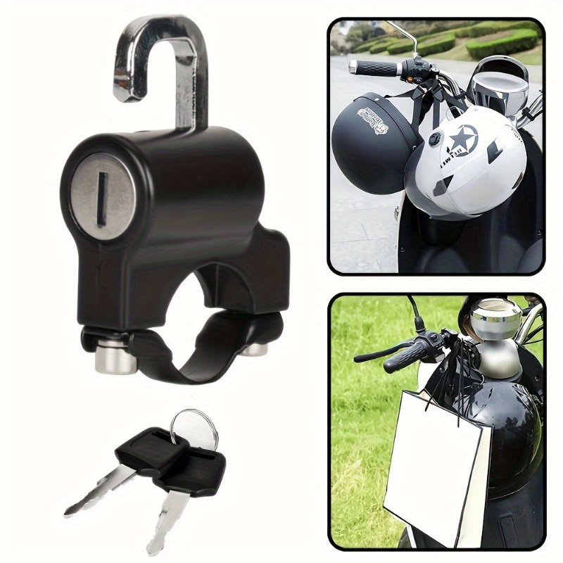 

-theft Motorcycle Helmet - Metal, Multifunctional Accessory