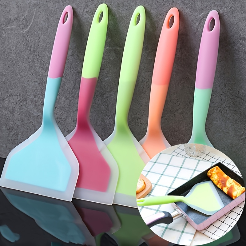 

Silicone Spatula - , Heat-resistant For Cooking, Stirring & Grilling - Pancakes, Steaks & Bbqs