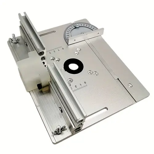 aluminum alloy woodworking router table with engraving flip plate durable panel push ruler high tools woodworking