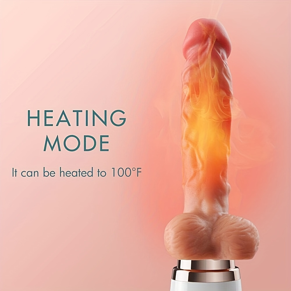 gode vibrant tlescopique chauffant  pousse vibromasseur - Temu