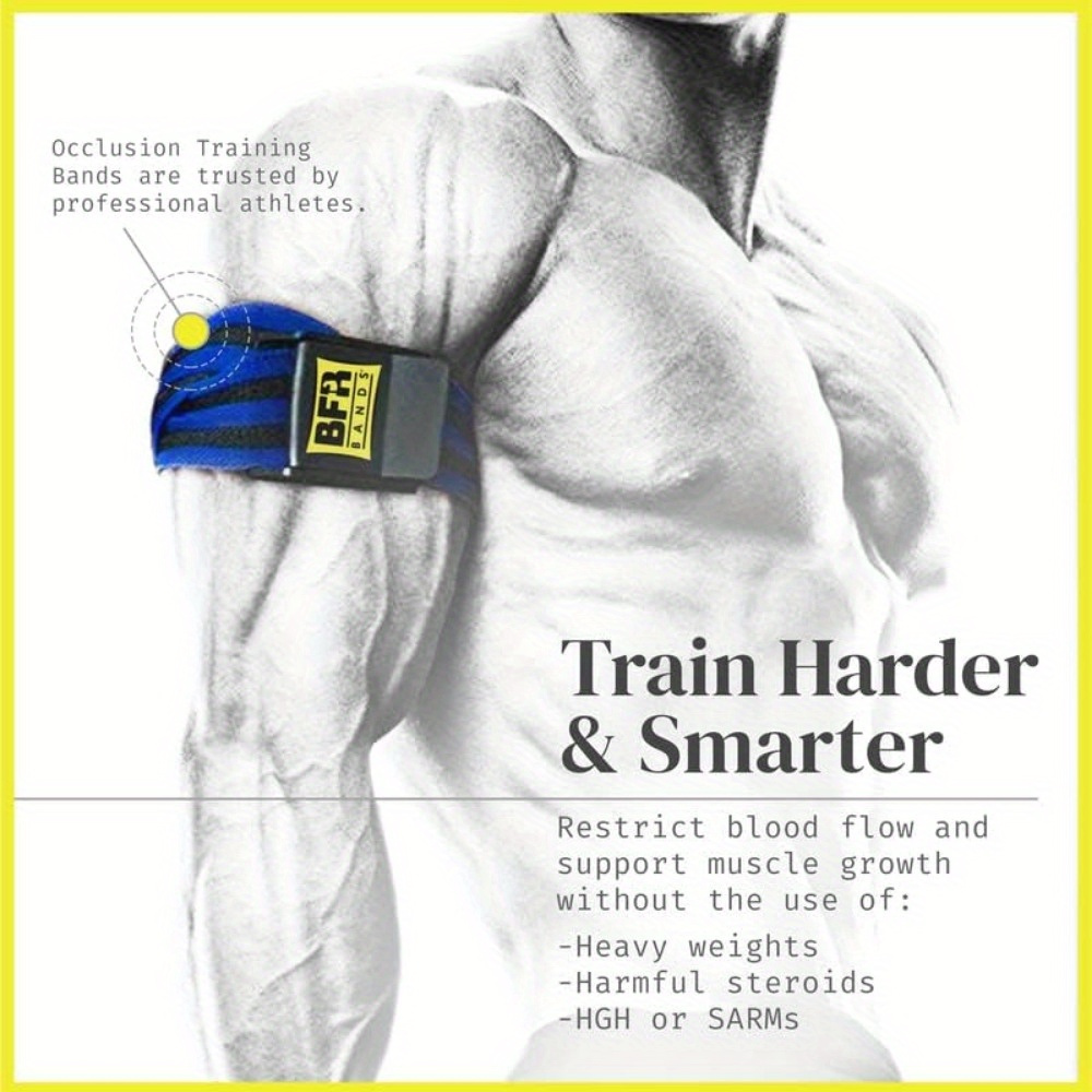 BFR Bands for Enhanced Muscle Growth, Blood Flow Restriction Training