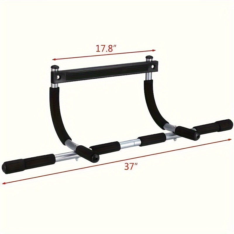 Wall Mounted Pull Up Bar Exercise Chin Bar Portable Dip Bars For Indoors Home Gym