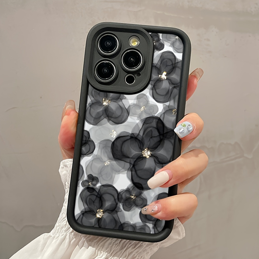 Luxurious Korean-Style Minimalist Solid Color TPU Soft Phone Case, Compatible with for iphone 11, 12, 13, 14, 15, 16 Plus Pro Promax XSMAX XS/X MINI for samsung for galaxy S22 S23 S24 S25 PLUS ULTRA FE, Full Protection Anti-Slip And Shockproof TYJT.