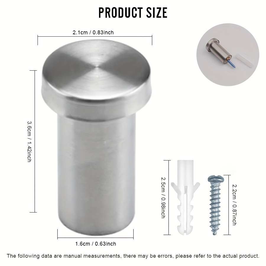 Image of Black/brushed/golden - Fashion T-shaped Hook, Stainless Steel Hook, T-shaped With Enlarged Base For Back Of Door, Portable Metal Hook - For Kitchen, Bedroom, Living Room, Etc., Wall-mounted Hook