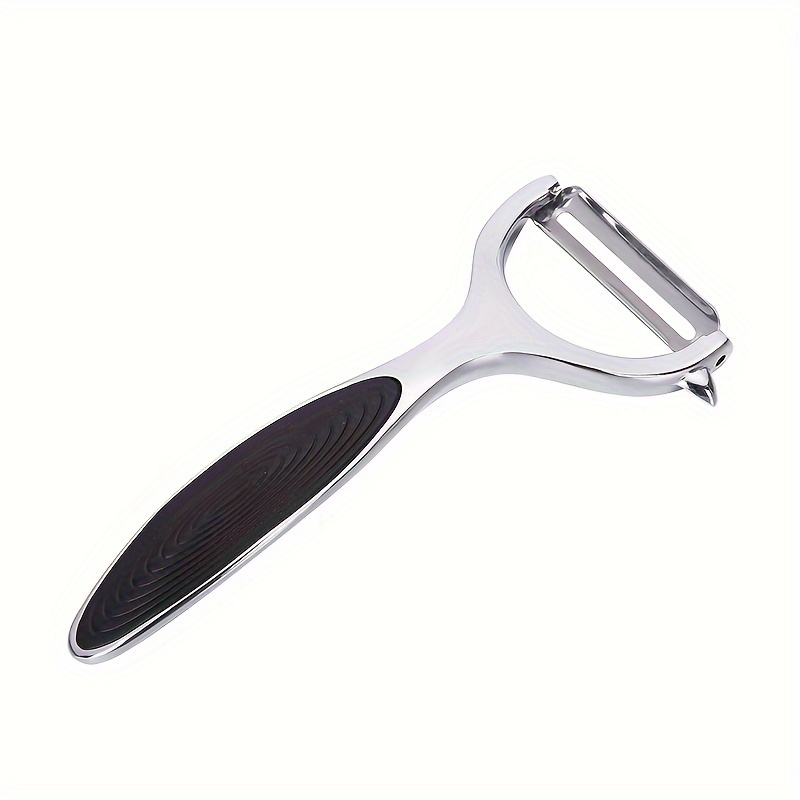 TEMU 1pc, Fruit Peeler, Vegetable Peeler, Creative Peeler, Metal Peeler, Potato Peeler, Kitchen Peeler, Melon And Fruit Planer, Reusable Pear Peeler,