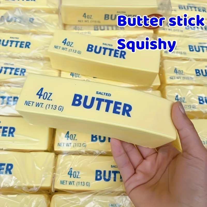 butter stick slow rising   soft squeeze stress relief toy