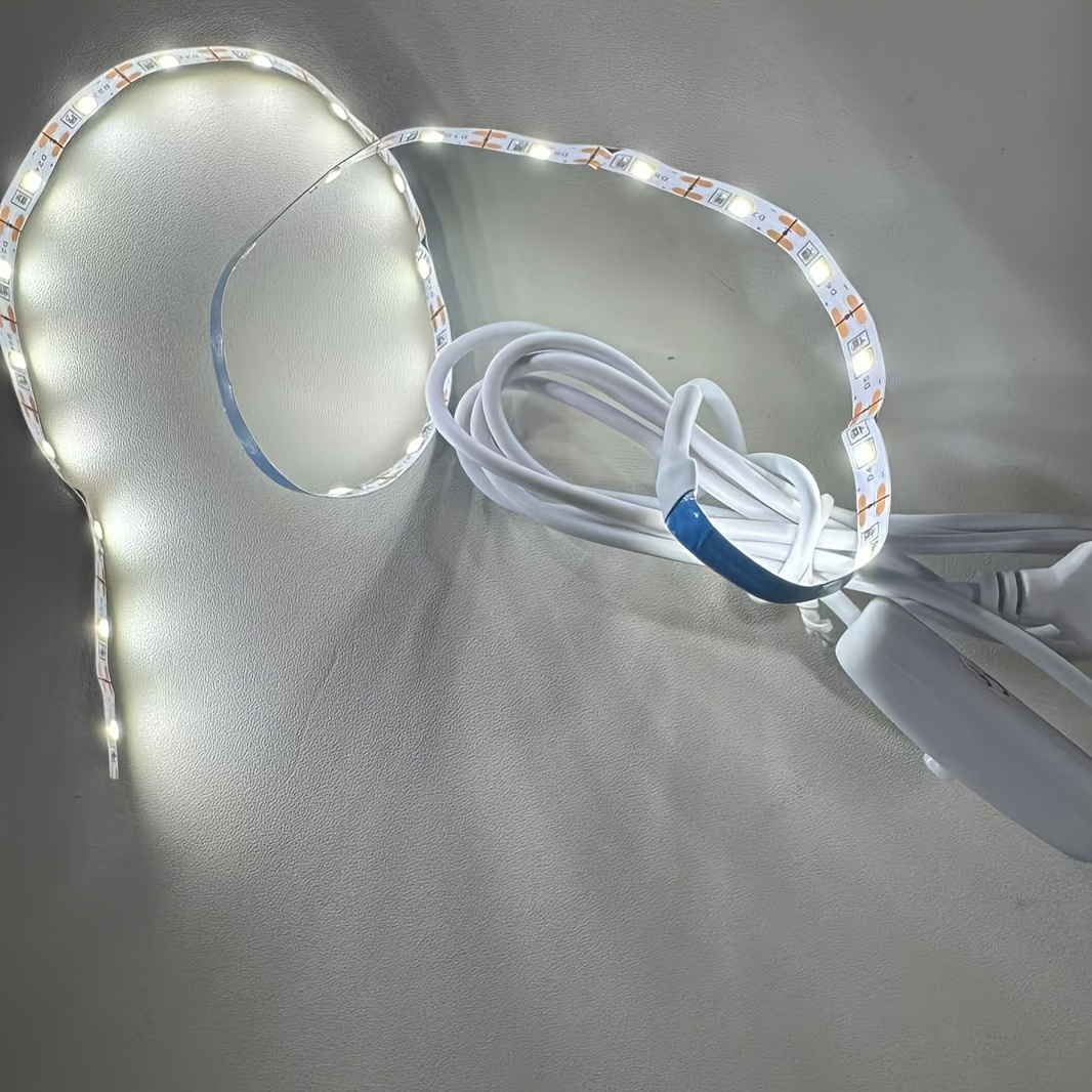 Flexible LED Sewing Machine Light Strip, 30.0cm/50.01cm, USB Powered, Bright White Light, Adjustable Cable for All Sewing Machines, Easy Installation, Enhanced Visibility for Precise Sewing Tasks, Sewing Machine Accessories