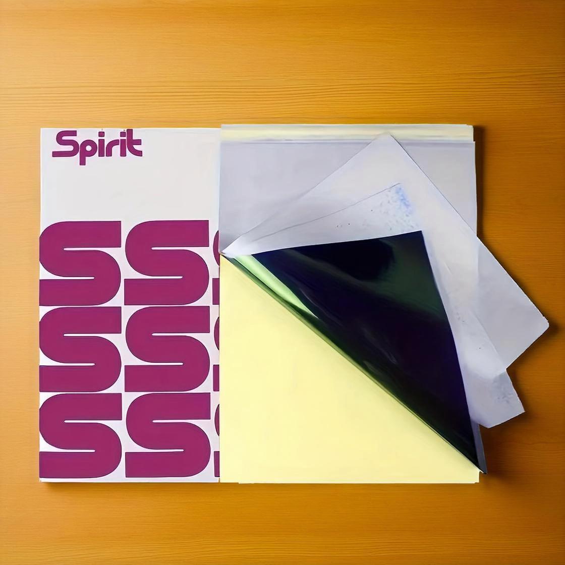 25   50   100 150 200 sheets premium tattoo transfer   quality thermal stencil carbon copier paper for smooth tattooing compatible with tattoo supply   and durable 0