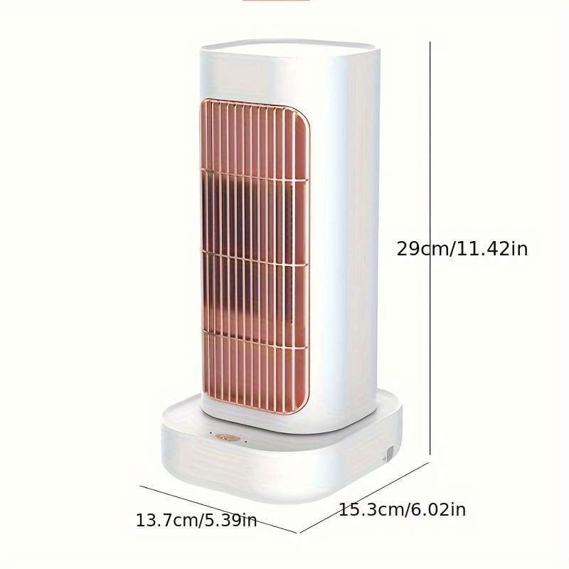 1pc PTC Ceramic Space Heater, 1300W Portable Electric Space Heater for Large Room, 2 Levels of temperature,Fast Heating, 90°Oscillation,Heater with Thermostat, Overheating and Tip-Over Protection,Bring warmth to the cold winter.