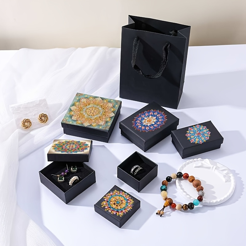 5pcs DIY Diamond Painting Crystal Rhinestone Bead Gift Box Set