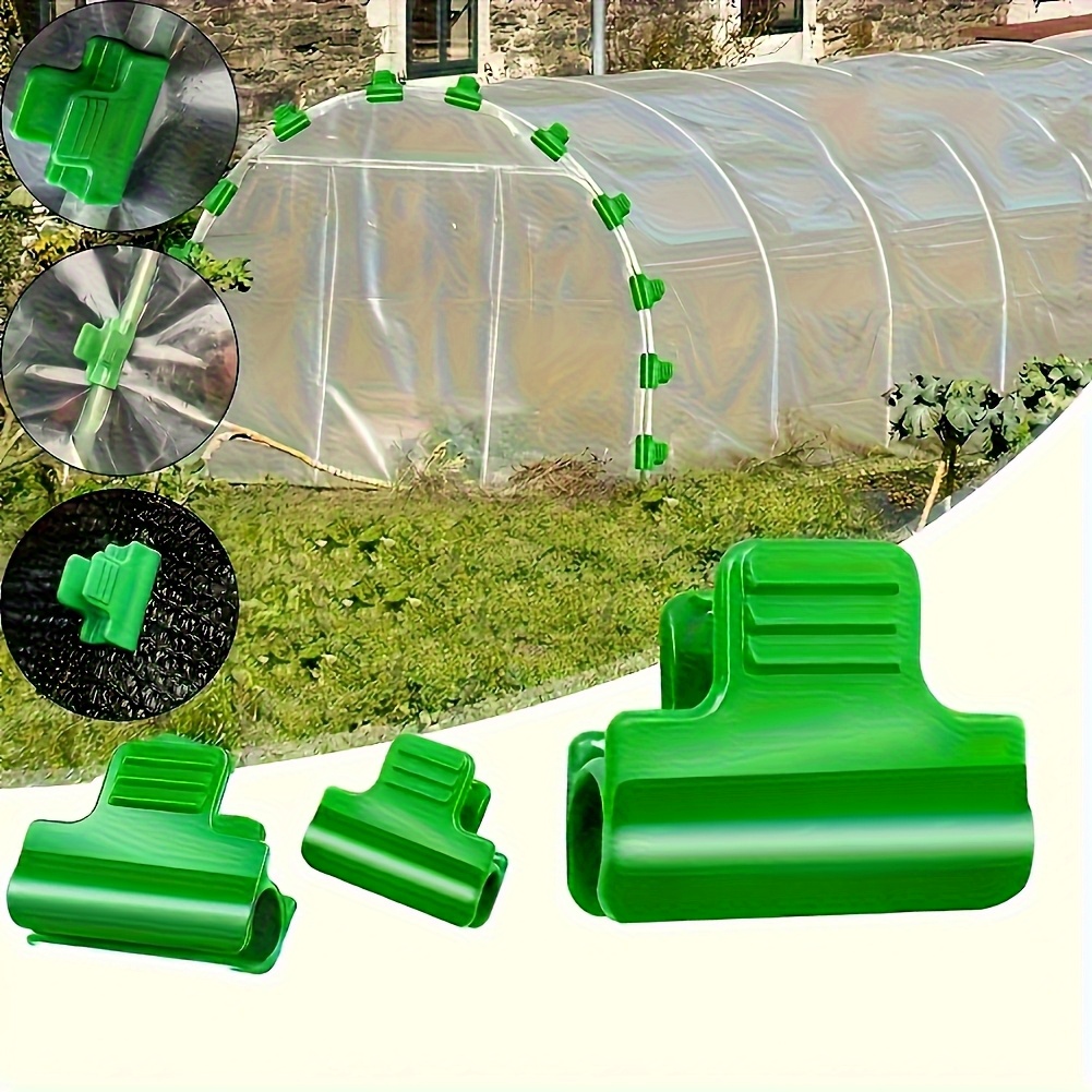 paquete de 24 clips extra   de 19 mm para invernadero, regalo para entusiastas de la jardinería