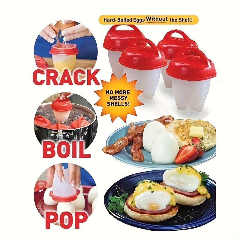 6/9 Silicone Egg Cookers: Non-Stick, Heat Resistant Boiling Cups - Easy to Use and Steam Kitchen Gadgets, Perfectly Hardened for Soft or Medium/Hardness 6 6/9 Silicone Egg Cookers: Non-Stick, Heat Resistant Boiling Cups - Easy to Use and Steam Kitchen Gadgets, Perfectly Hardened for Soft or Medium/Hardness - Image 6