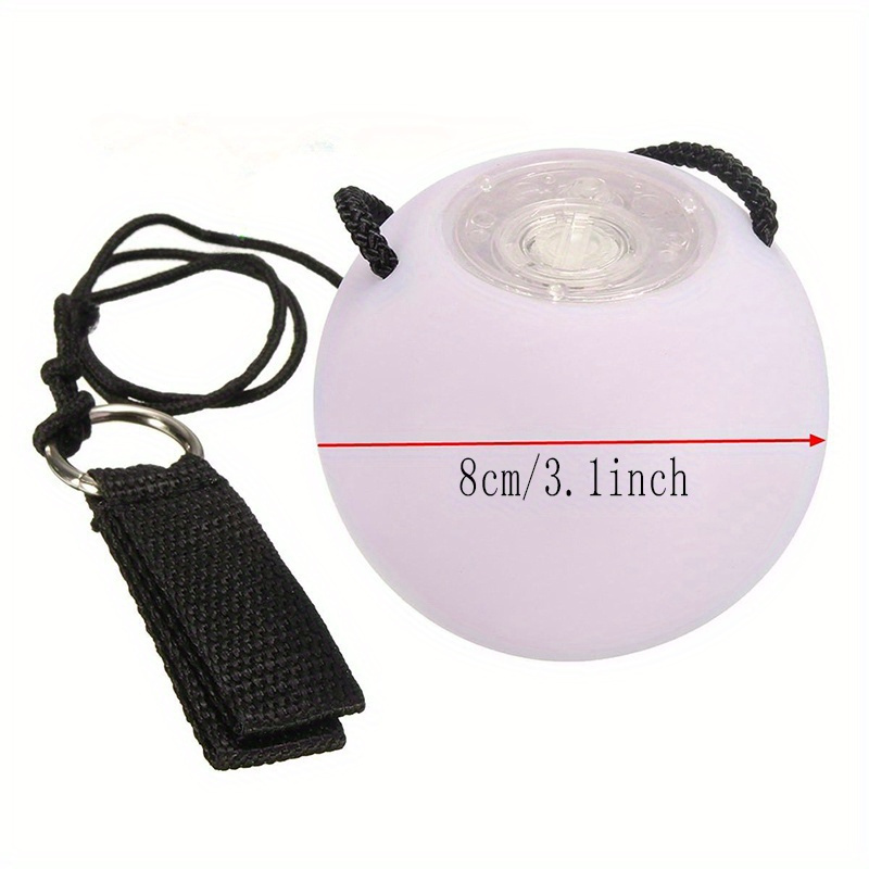 LED Light Up Juggling Ball Multicolor Flashing Glow Soft Plastic Poi Ball