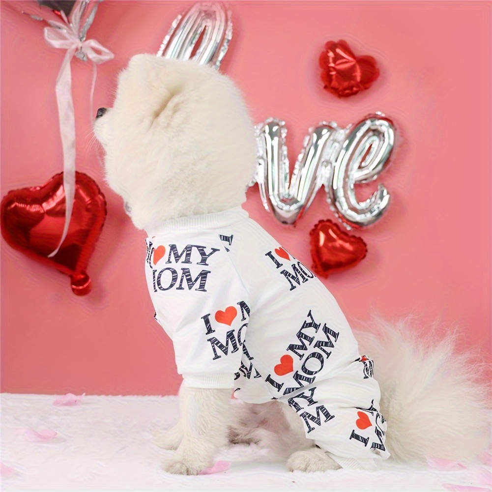 adorable dad pet jumpsuit soft breathable machine washable summer