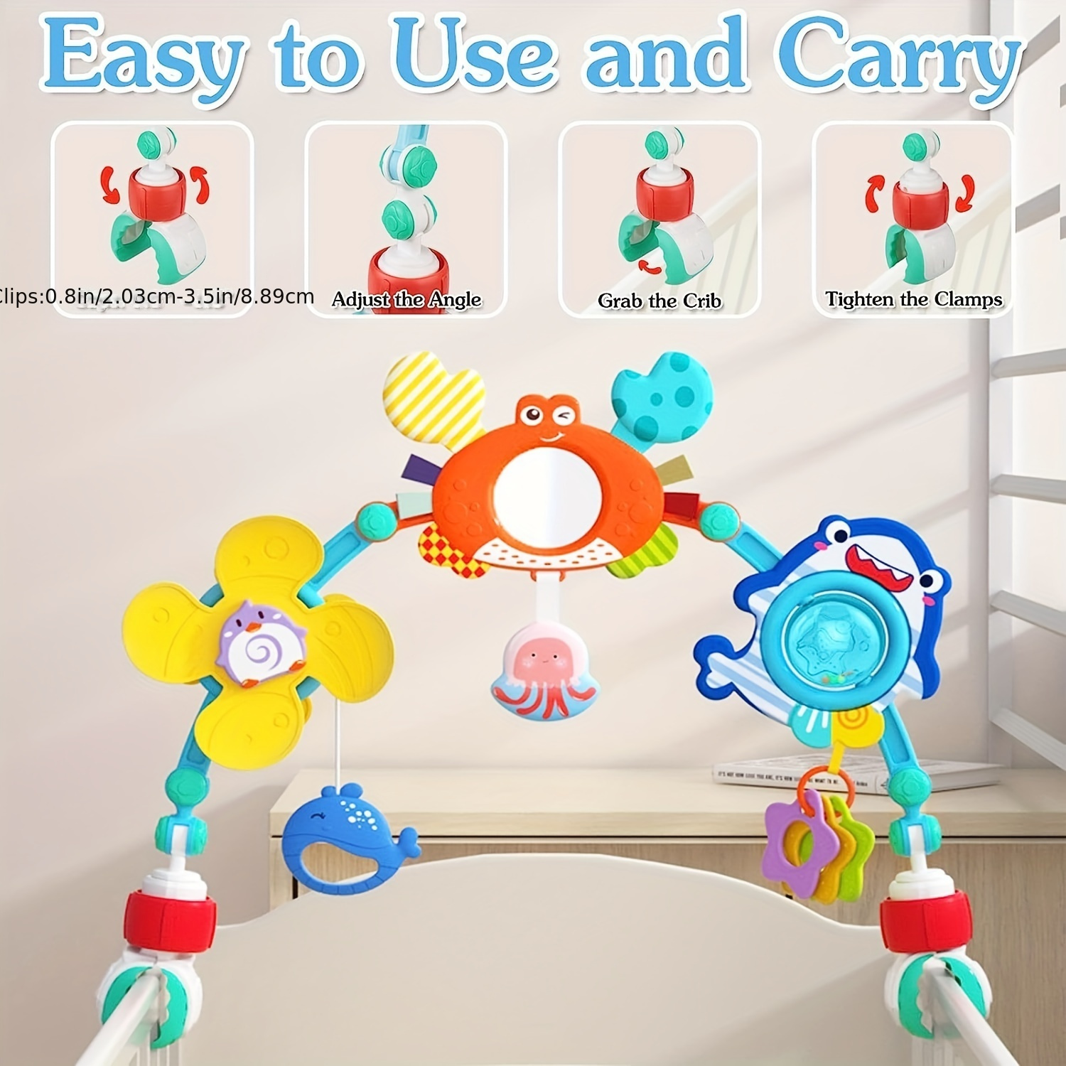 childrens stroller car seat toy adjustable stroller arched - Temu Oman