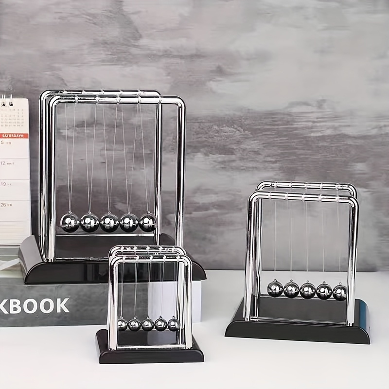 Berceau de Newton - Pendule de Newton - Boules d'équilibrage - Boules - Bureau