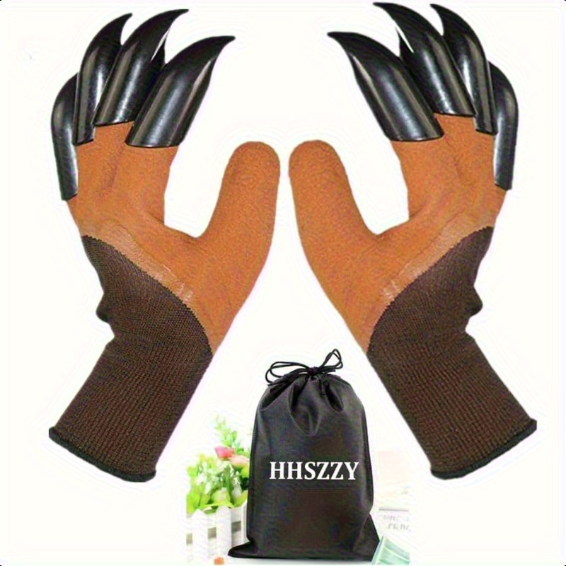 Gants de Jardinage Robustes avec Griffes
