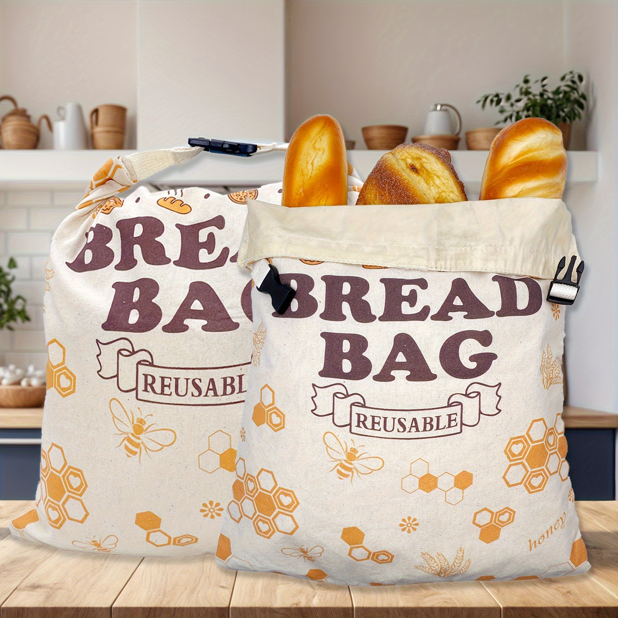 1pc reusable beeswax bread bags bread bags homemade bread Temu