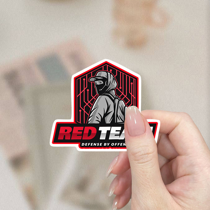 hacker sticker sold on Temu United States