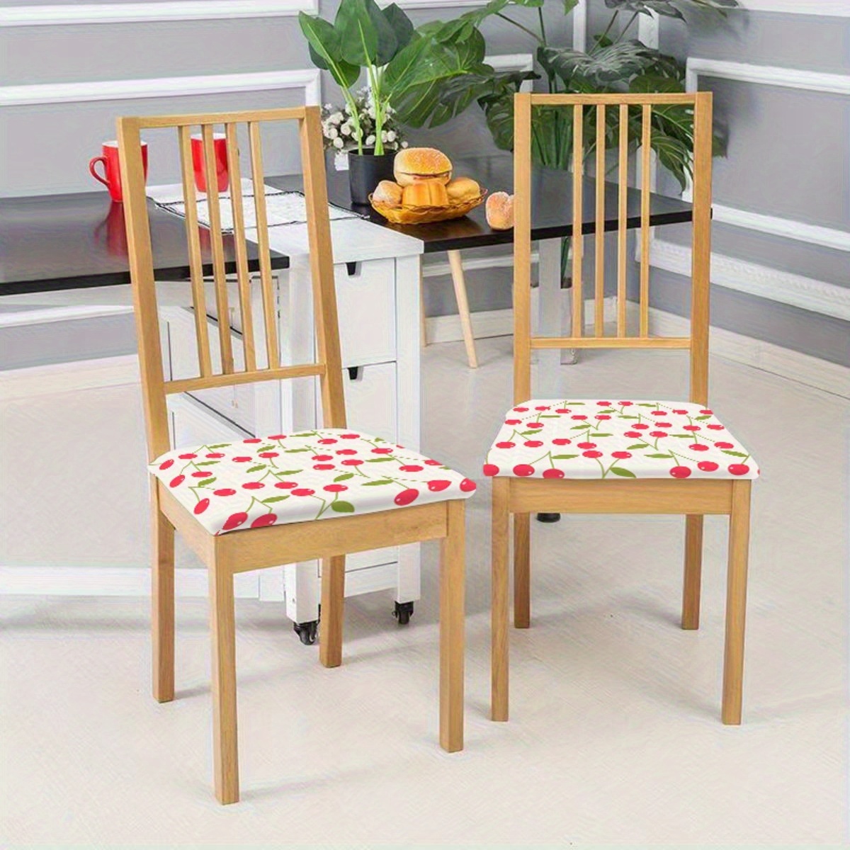 Seat Covers Ikea Dining Room Chair Covers 1pc Stretch Thickened Chair Cover  Dining Chair Slipcovers For