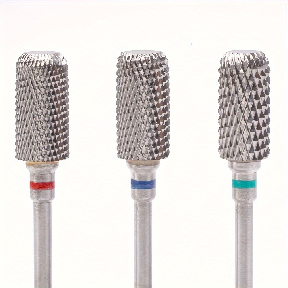 Professional Electric Nail Drill Bit, Tungsten Steel Triangular Teeth