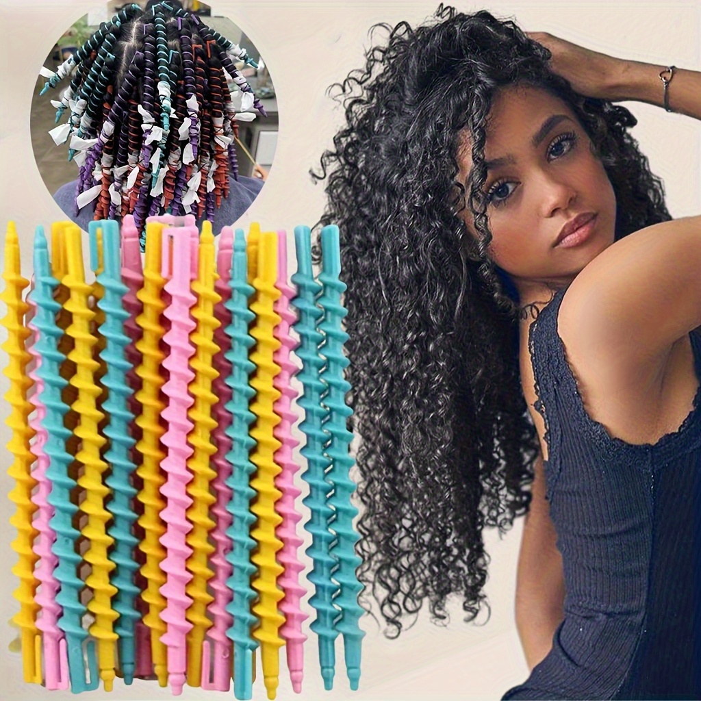 90 Spiral-Lockenwickler Für Kurzes Haar – 3 Größen (0,5/0,6/0,7 Cm), Für Dauerwelle & Kaltlocken