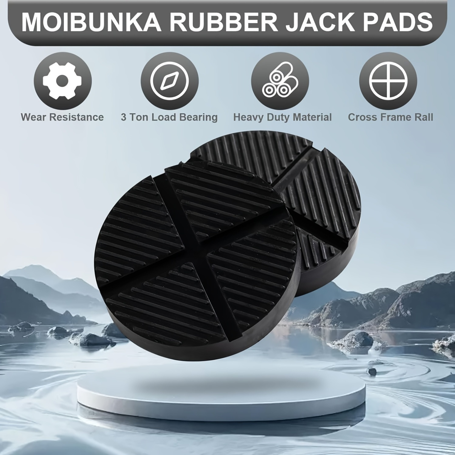 rubber car jack pads sold on Temu Australia