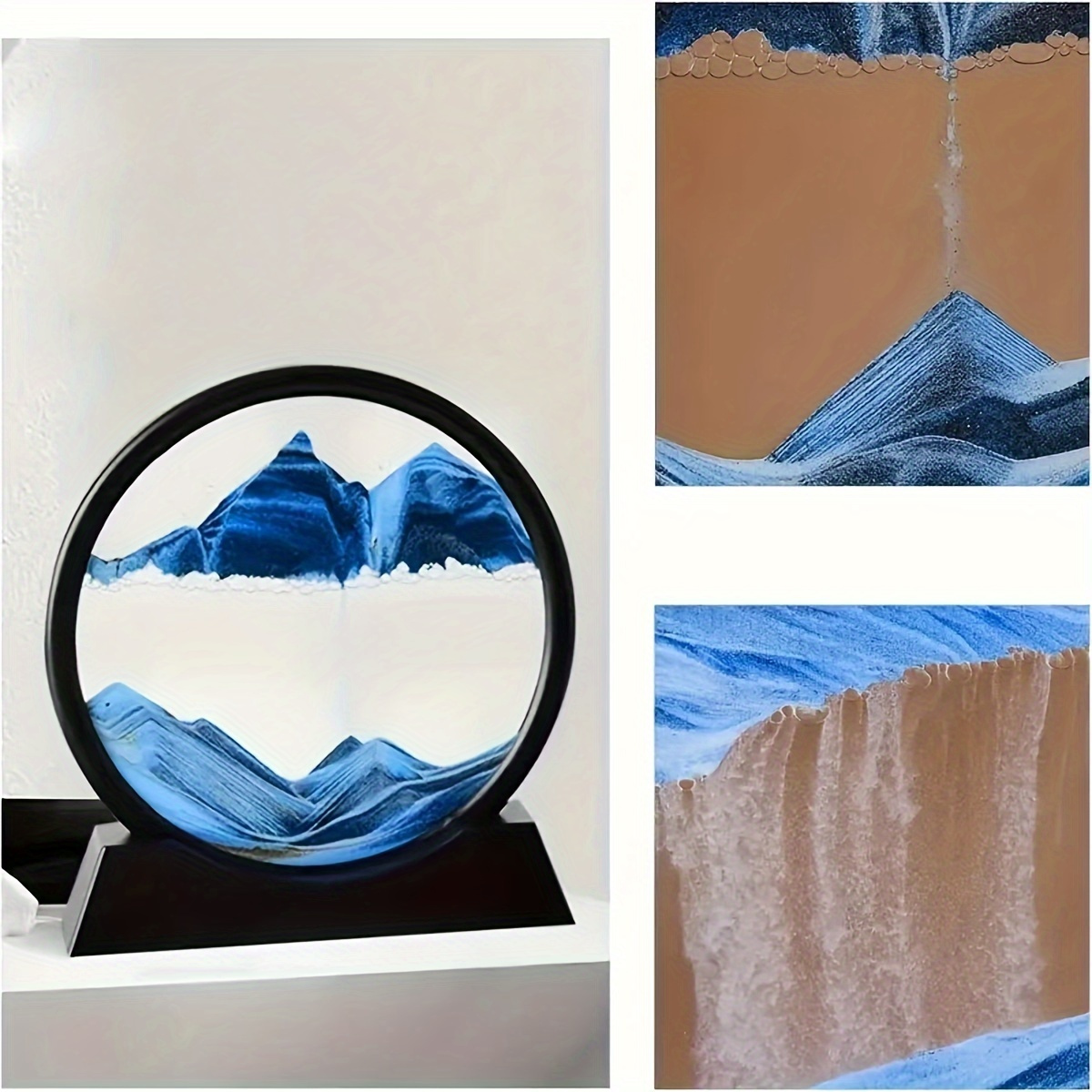 dynamische  loper bureau decoratie - glazen bewegende   kunstkoepel voor thuis & kantoor 5
