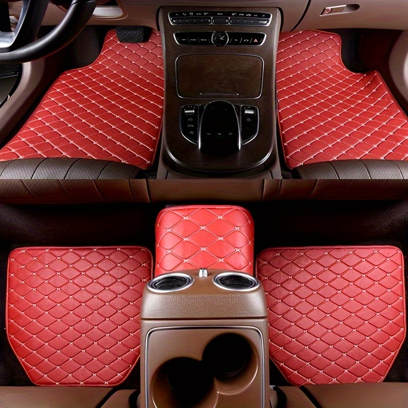 Jeu De Tapis De Sol Sur Mesure Pour Renault Twingo 3 (09/2014-2018) - 3 Pièces Avec Protection Pont Arrière - Antidérapant Autogrip - 4