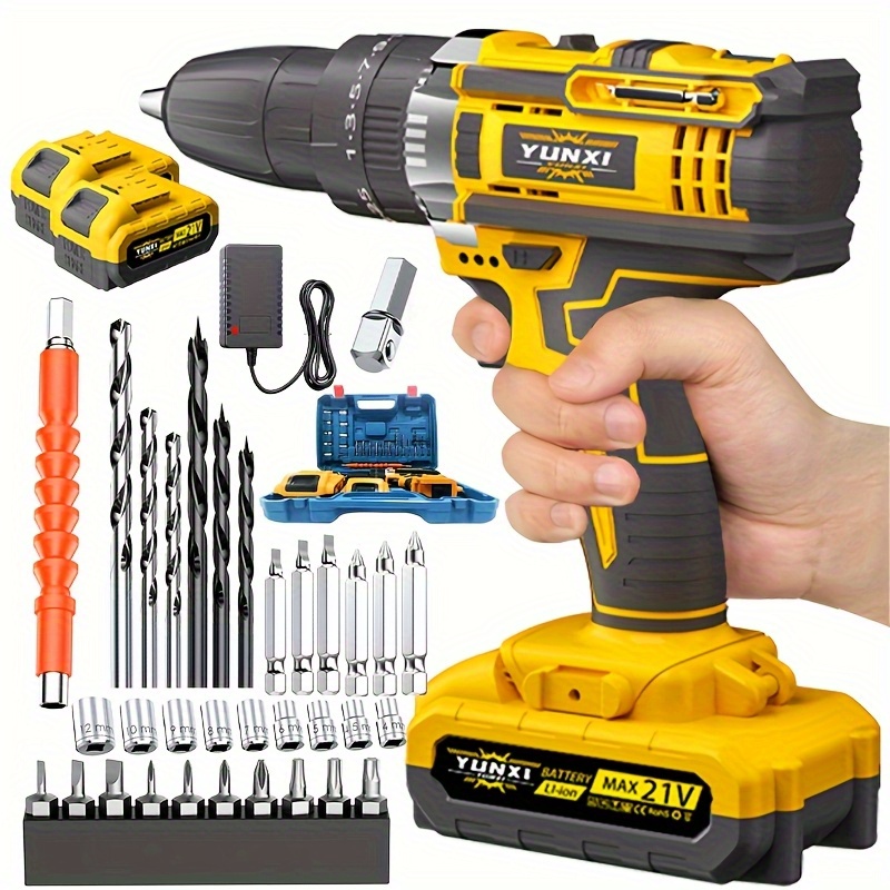 2025 rechargeable electric drill household electric drill Temu