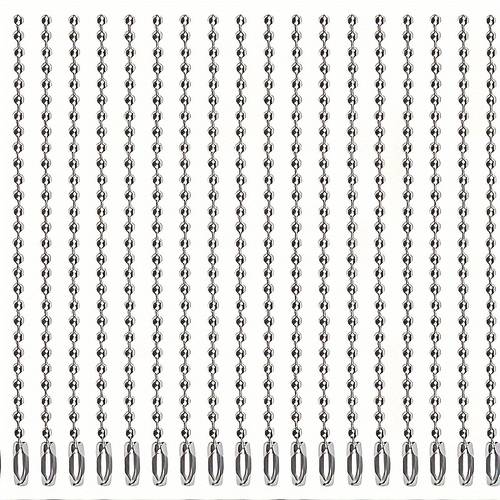 3 94 inch bead chain keychain key ball chain set