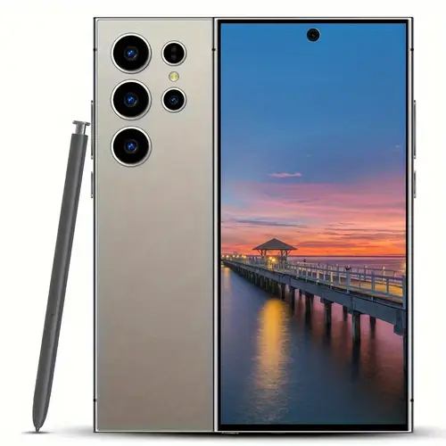 unlocked 5g android phone with android 13 system 8gb 256gb memory 6 8 inch hd display 6800mah battery face recognition unlocking gps 2024 new android 13 smartphone holiday birthday gift