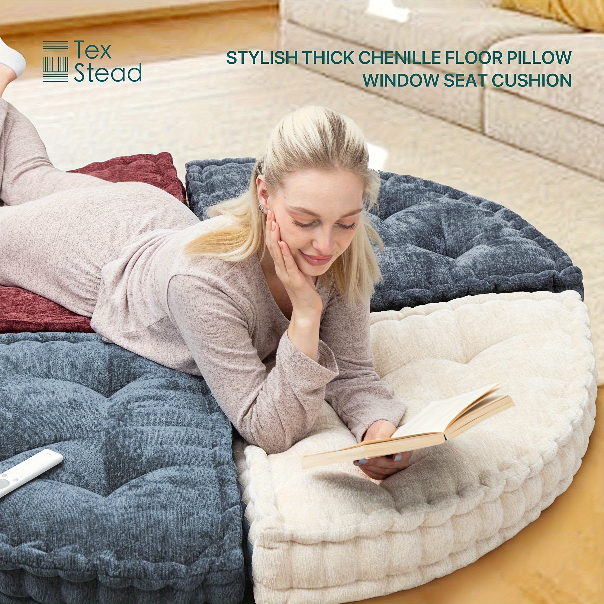 Outdoor Furniture Large Outdoor Floor Pillows Bench Cushion Big