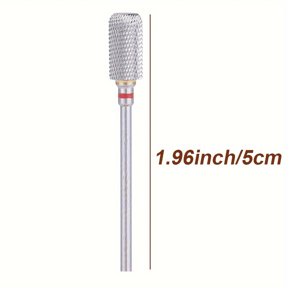 Professional Electric Nail Drill Bit, Tungsten Steel Triangular Teeth