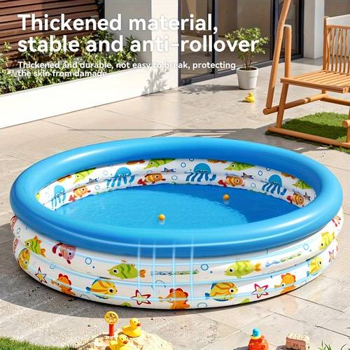 round swimming pool adult foldable outdoor thickened pool party gathering sand pit easter thanksgiving gift