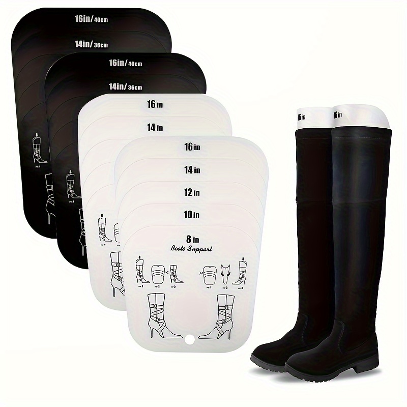 Boot Jack 8PC Boot Shapers For Tall Boots - Boot Inserts To Keep Shape ...