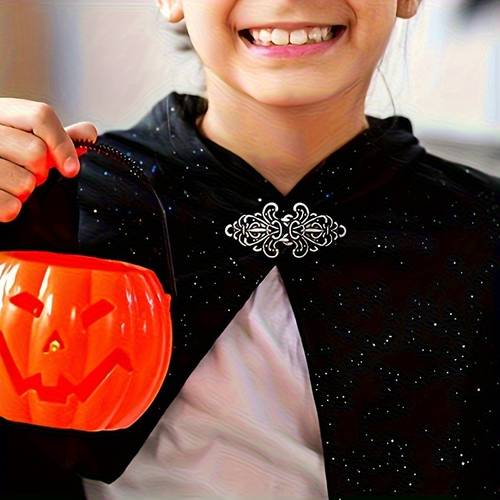 3pcs vintage womens sweater suit elegant cardigan and dress scraf clip metal brooch with shawl pin buttons dress neckline clip silvery and knitting accessories