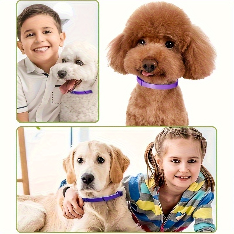 4pcs calming collars dogs long lasting protection waterproof
