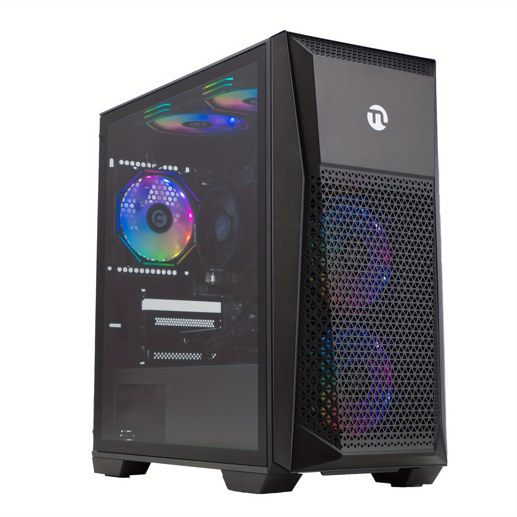 Ningmei Gaming Desktop PC met AMD Ryzen 7 5700G, Radeon Vega8