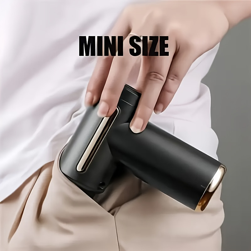 6pcs Set with All Accessories Compact High Torque, Deep Tissue Relaxation - USB Rechargeable, Ergonomic Handle in Stylish Black and Golden Design, Powerful Motor for and Massager