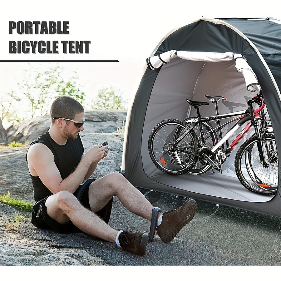 Tent Bicycle Shelter For Home Roll In Small Bike Tent Outdoor Bike