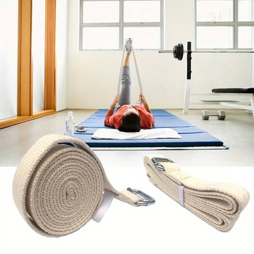 yoga strap belt d ring gym home exercise fitness band yoga equipment