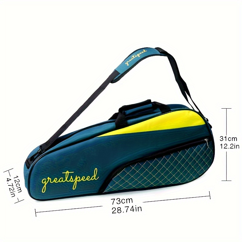 can hold 3 tennis racket bags single shoulder bag suitable for men and women suitable for badminton rackets and tennis rackets