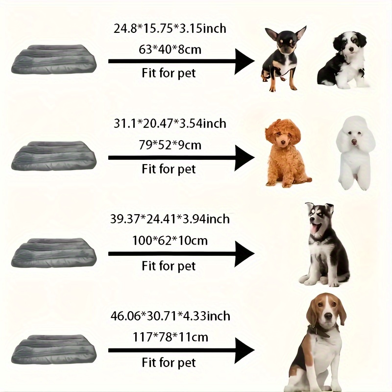 1 square   mat comfortable   resistant and scratch resistant dog bed cat nest suitable for large medium and small cats and dogs   sleep with dog mattress Product details 0